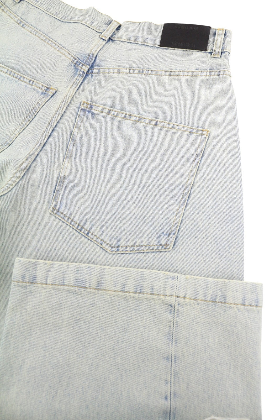 CALVIN KLEIN COLLECTION Men Jeans W32/L32 Blue Faded Relaxed Wide Leg RRP750