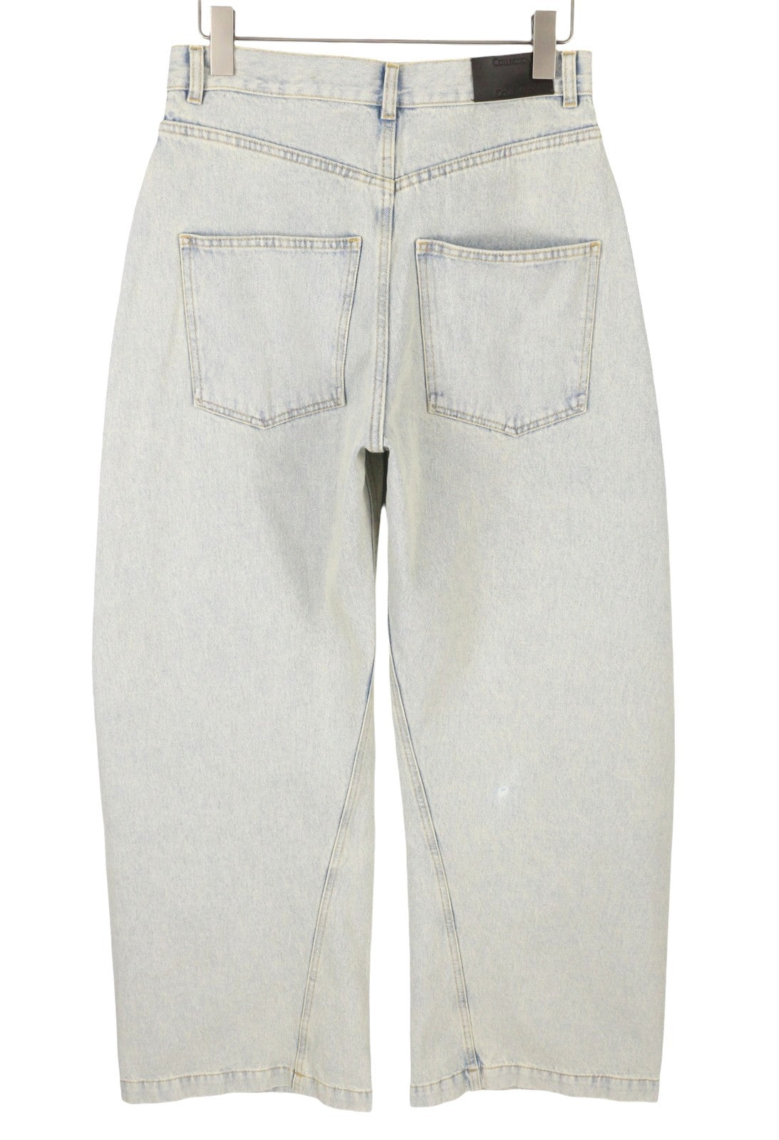 CALVIN KLEIN COLLECTION Men Jeans W30/L32 Blue Faded Relaxed Wide Leg RRP750