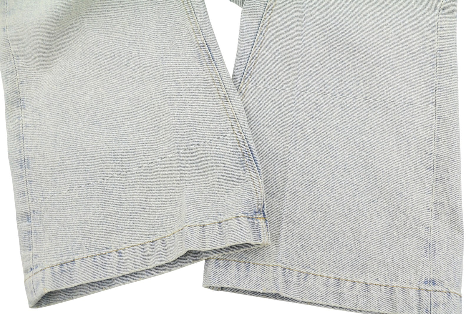 CALVIN KLEIN COLLECTION Men Jeans W28/L32 Light Blue Faded Relaxed Wide RRP750