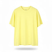 LEVI'S Vintage Fit Men T-Shirt XL Yellow Tricot Crew Neck Cotton Short Sleeve