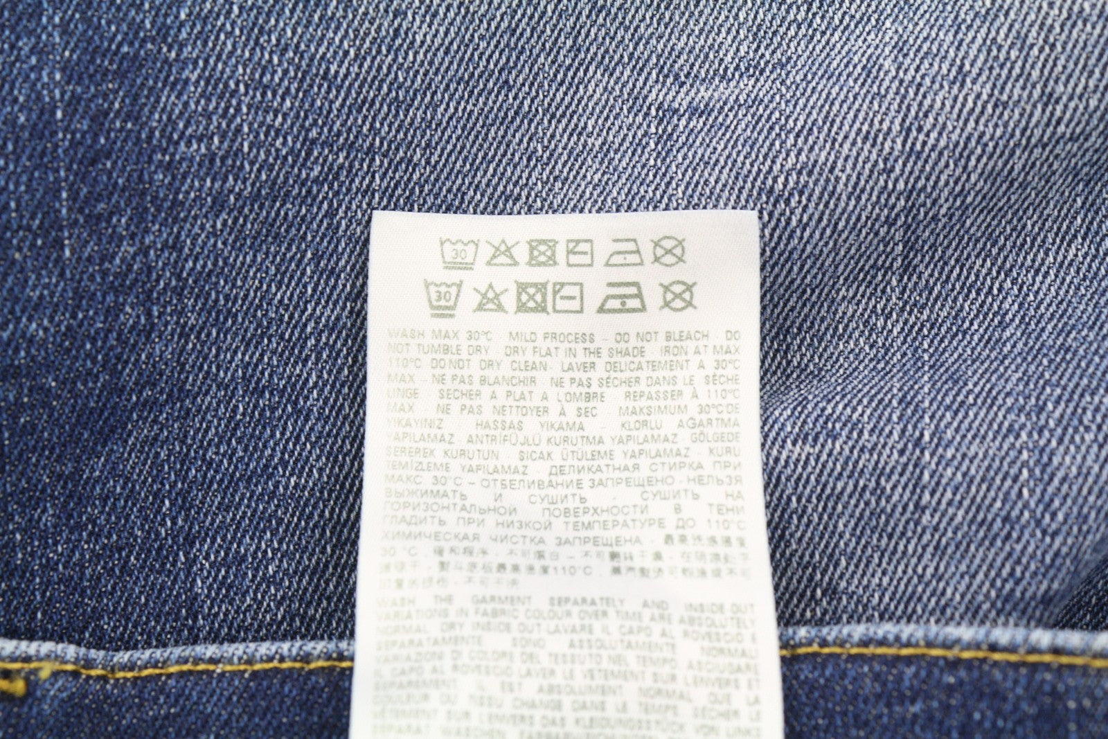 DIESEL 2019 D-Strukt E9B90 Men W36/L32 Slim Blue Denim Distressed Faded RRP250