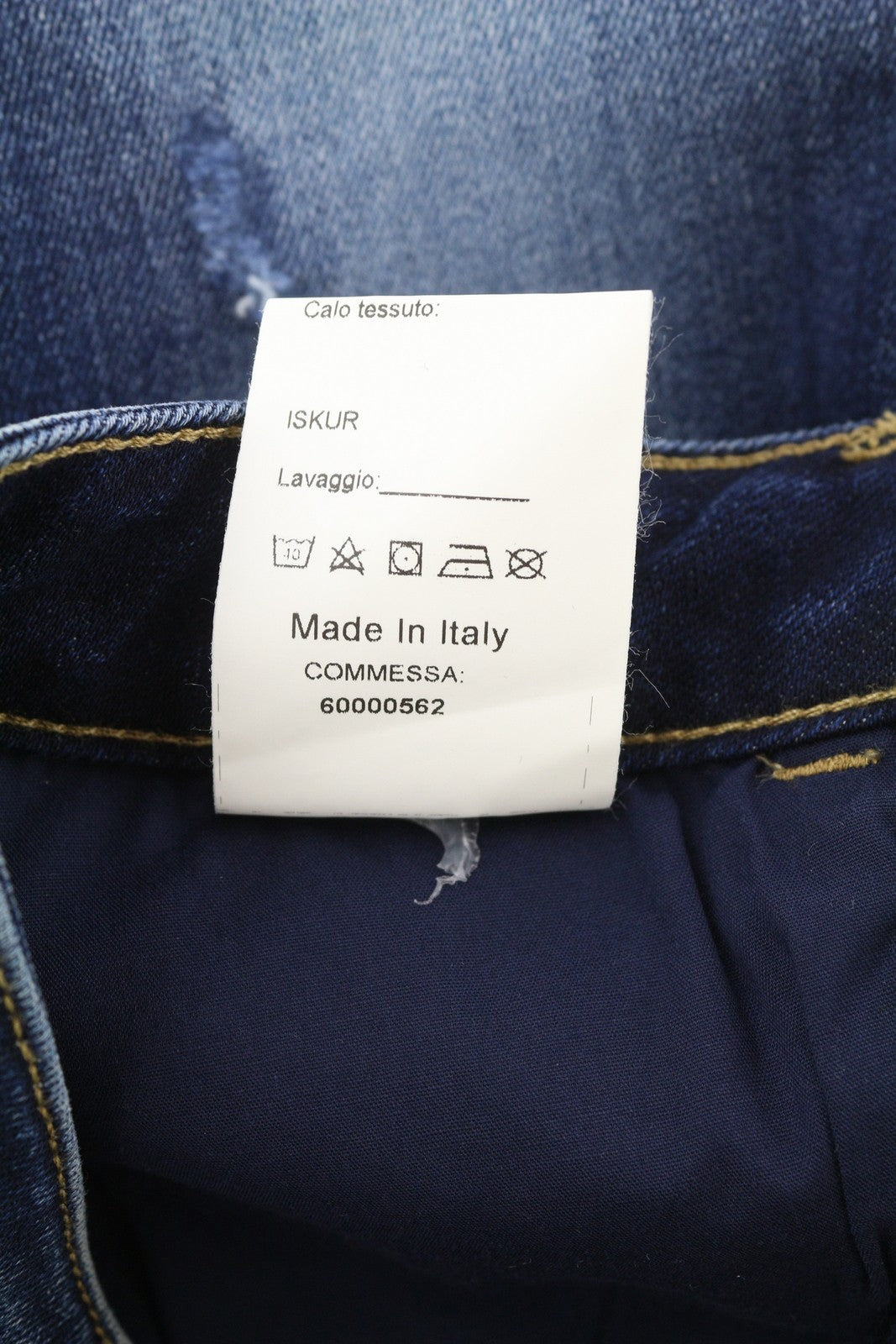 LIU JO Cute Women's W28 Skinny Ripped Washed Blue Denim Button Finish