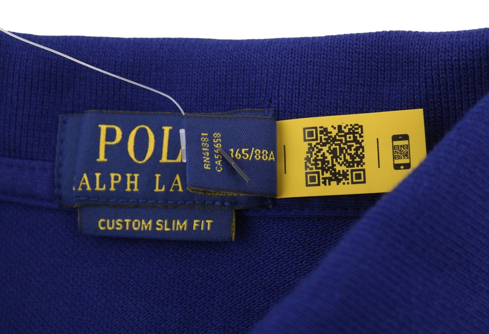 RALPH LAUREN Custom Slim Fit Men Polos XS Dark Embroidered Logo Short Sleeve