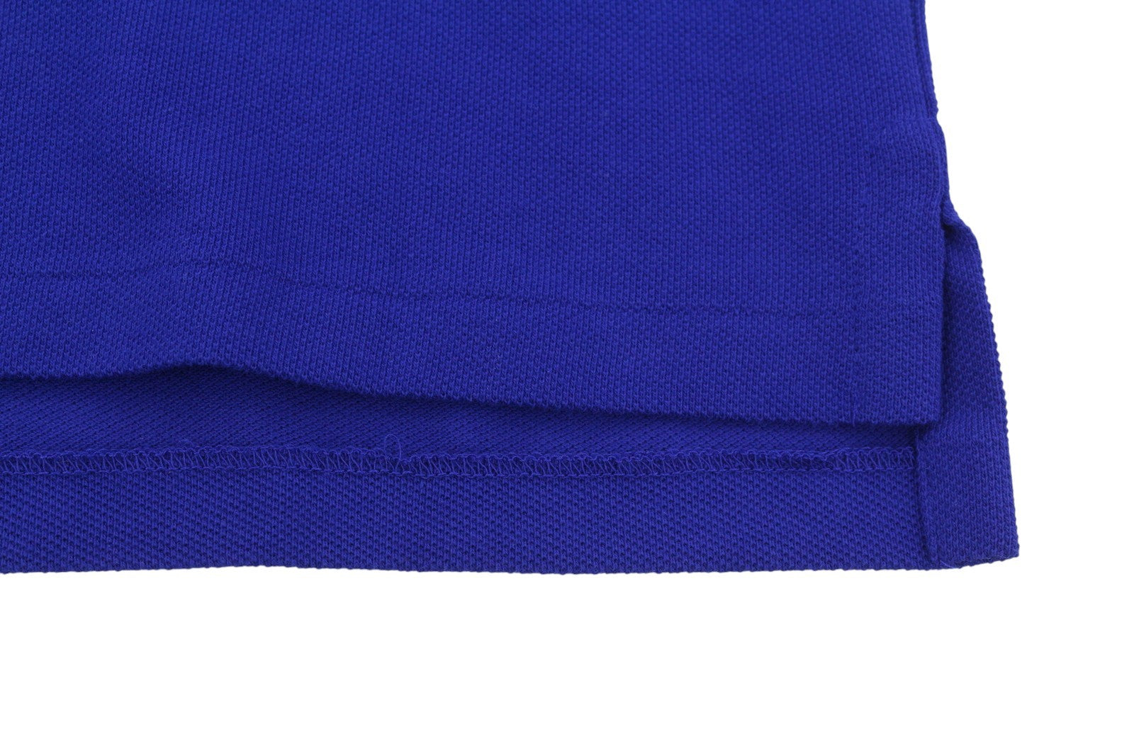 RALPH LAUREN Custom Slim Fit Men Polos M Mid Blue Embroidered Logo Short Sleeve