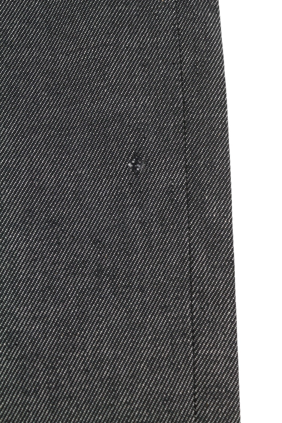 R13 Boyfriend Women Jeans 26 Vintage Grey Cropped Dark Denim Zip Fly