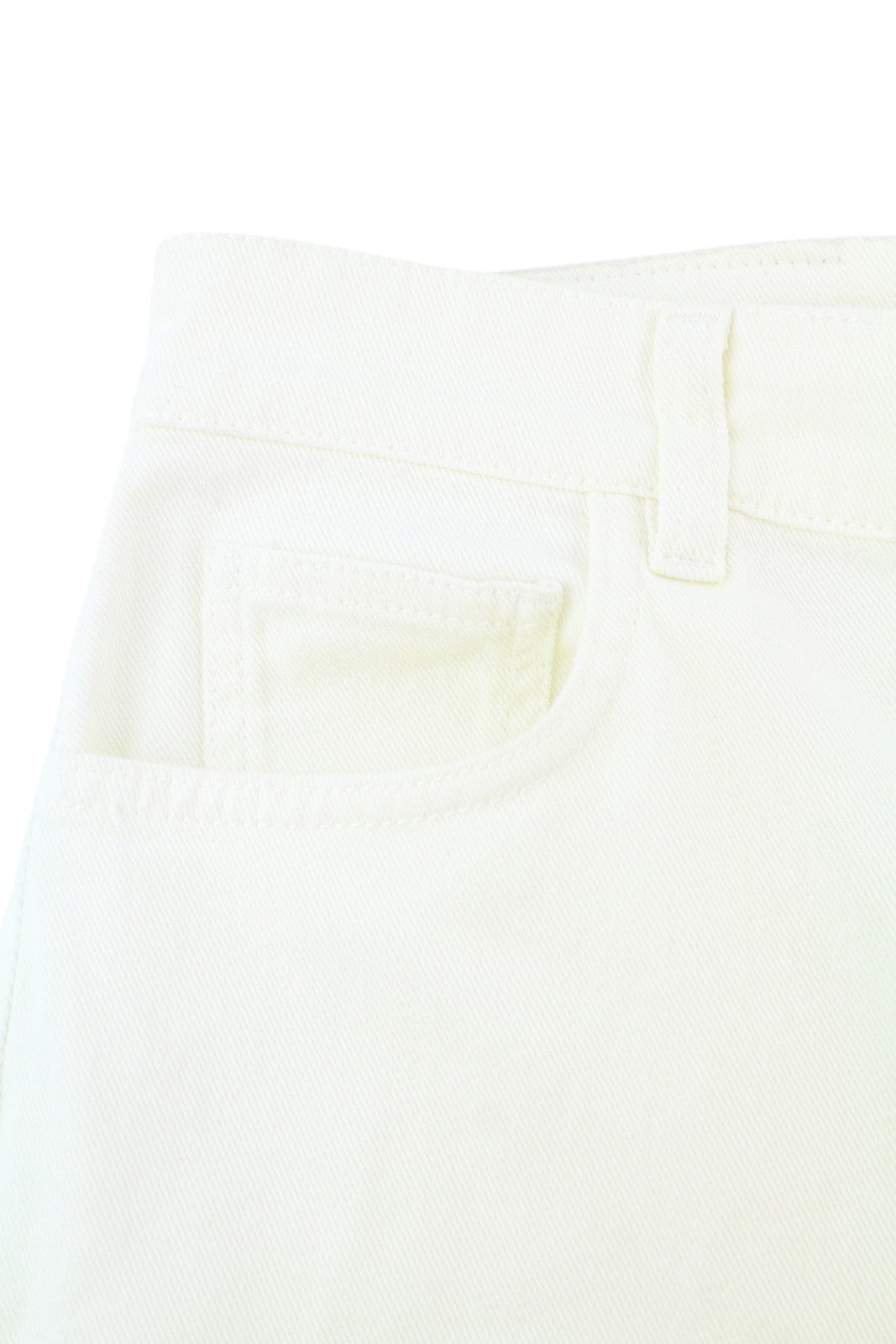 LIU JO Cargo Women Jeans W27 Flare High Waist Ankle Zip Fly Denim Blue