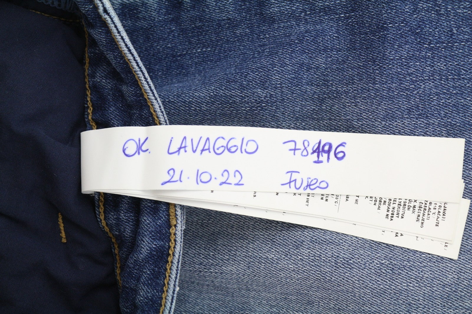 LIU JO Women Jeans W28 Flare Fade Blue Denim Button Ankle Casual Fit