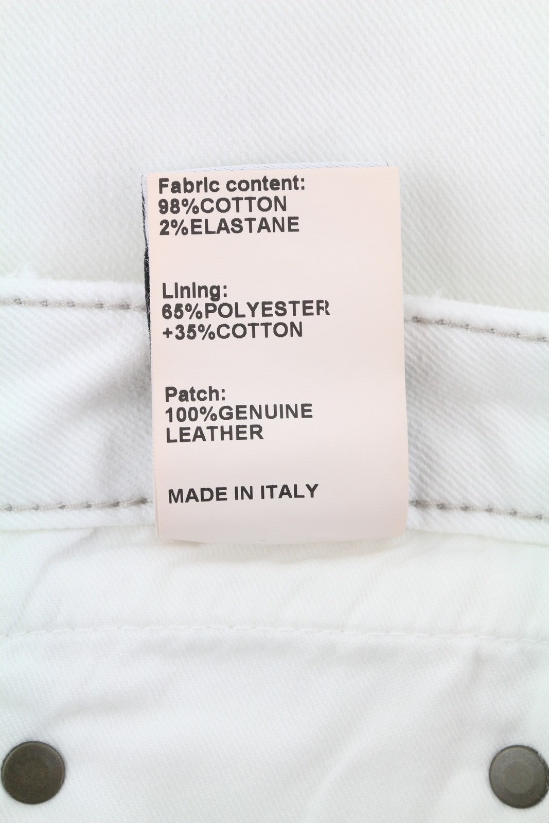 R13 Boy Straight Women Jeans 25 Bale White Cropped Ankle Denim PS25 RRP499