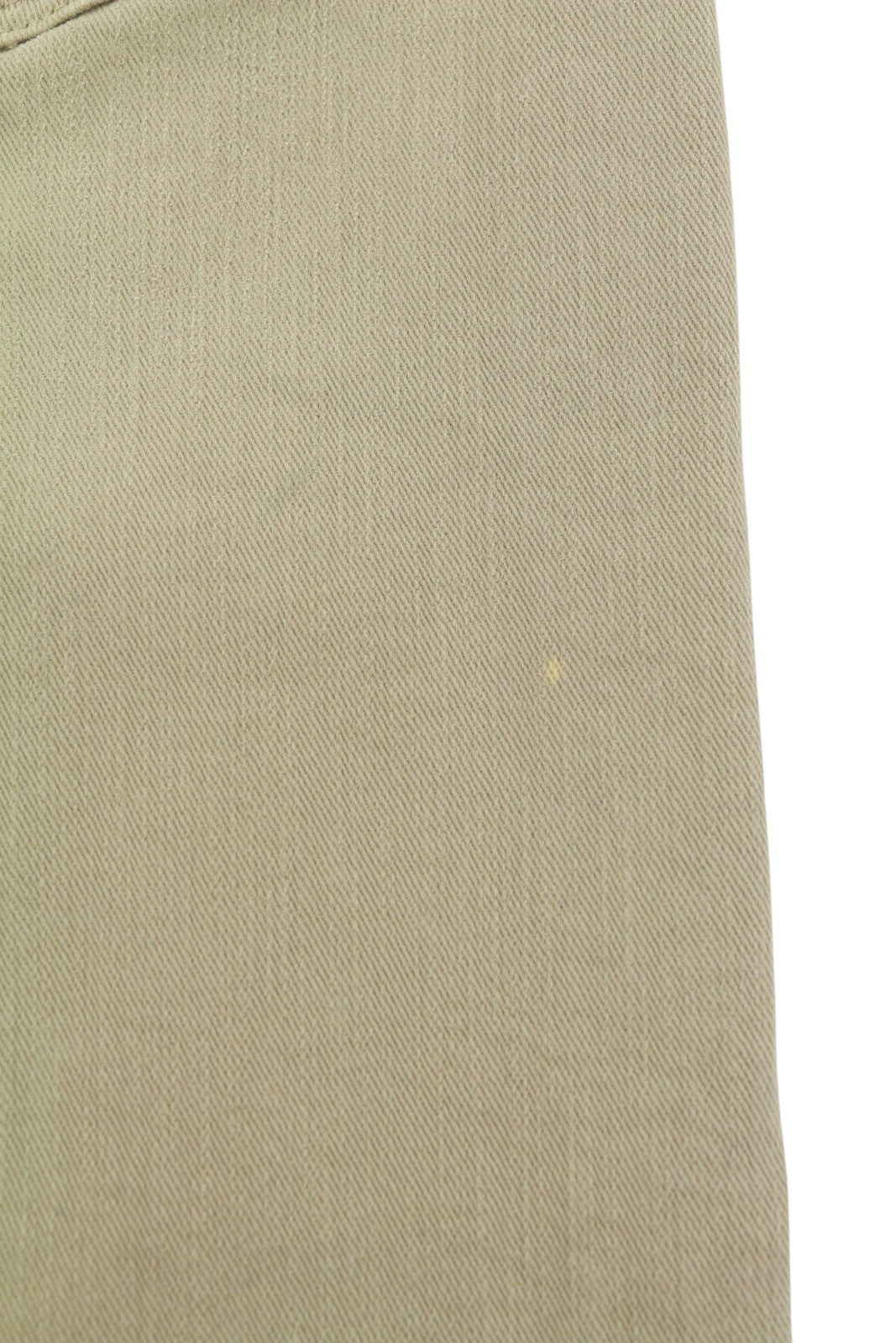 R13 Boy Straight Women Jeans 28 Khaki Stretch Faded Cropped Ankle Zip RRP699