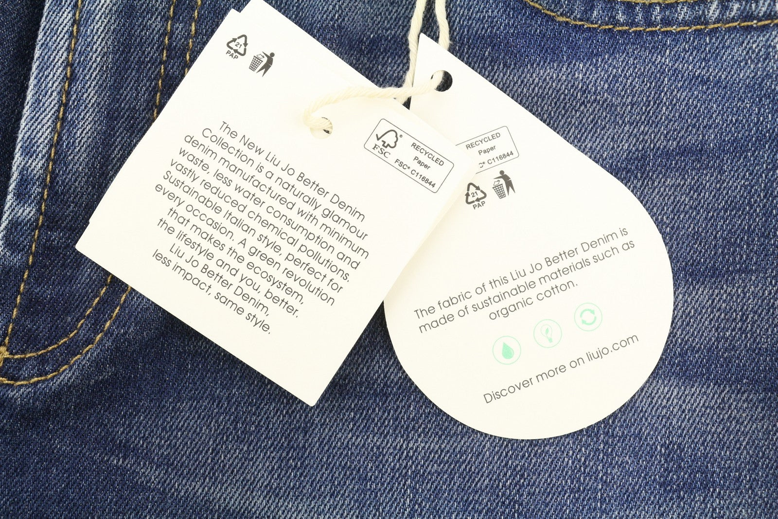 LIU JO New Microflair Women Jeans W28 Bootcut Blue Denim Ankle Zip