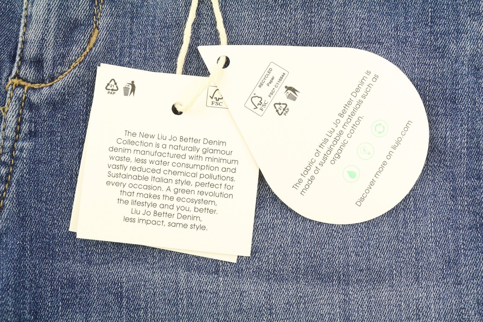 LIU JO Women Jeans W27 Bootcut Washed Denim Blue Casual Zip Pockets