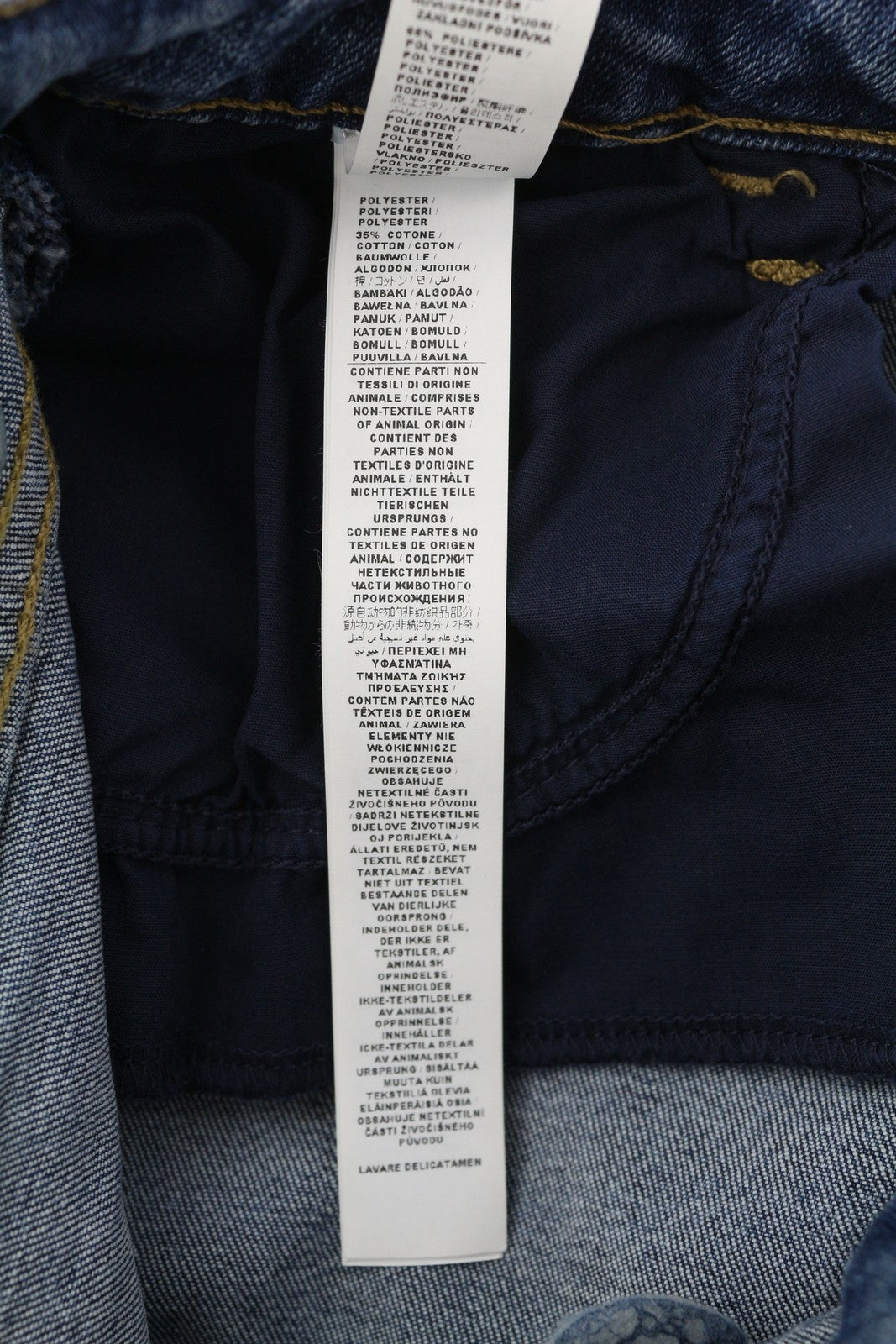 LIU JO Women Jeans W27 Bootcut Washed Denim Blue Casual Zip Pockets