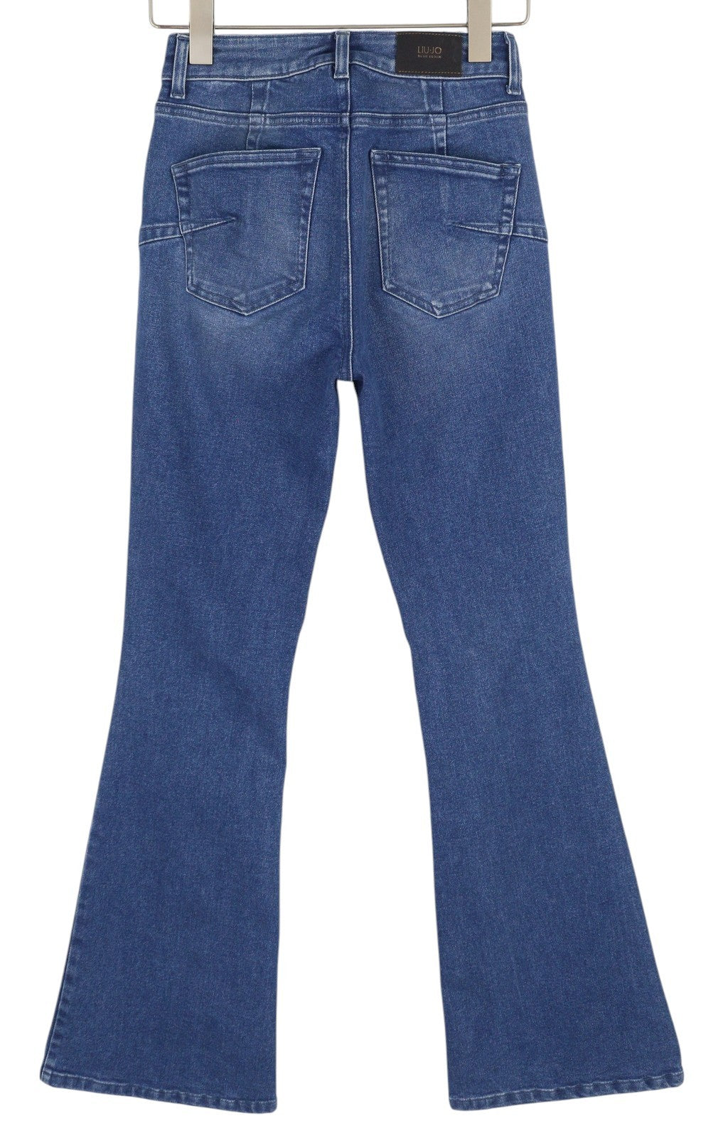 LIU JO Beat Good Women Jeans W28 High Waist Bootcut Blue Denim Casual