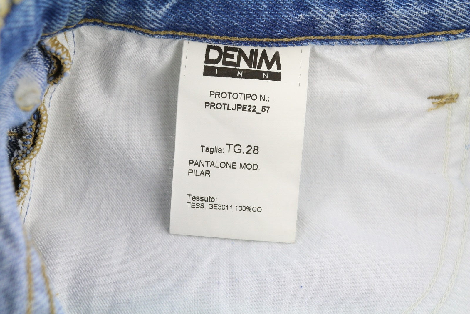 LIU JO Pilar Women Jeans W28 Wide Leg Ripped Washed Blue Denim High