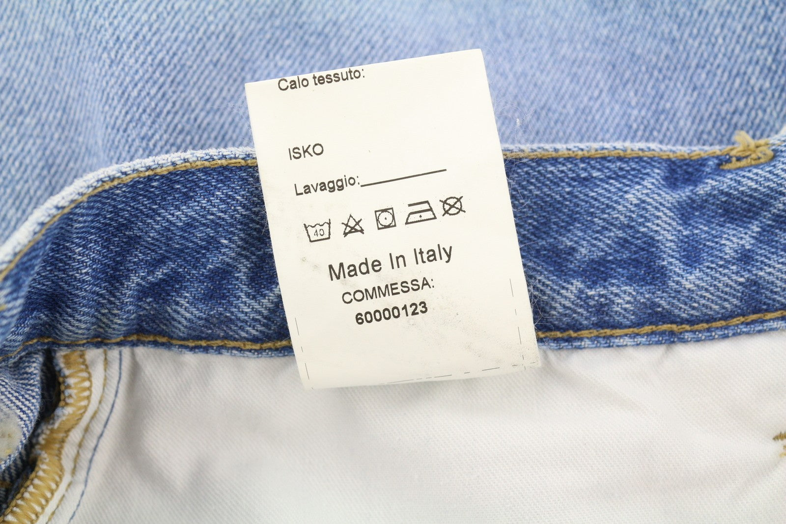 LIU JO Pilar Women Jeans W28 Wide Leg Ripped Washed Blue Denim High