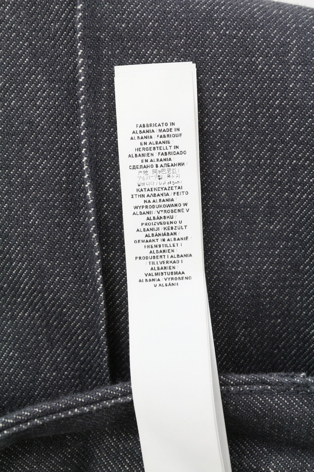 LIU JO Women Jeans W26 Wide Leg Dark Grey Denim High Waist Zip Pockets