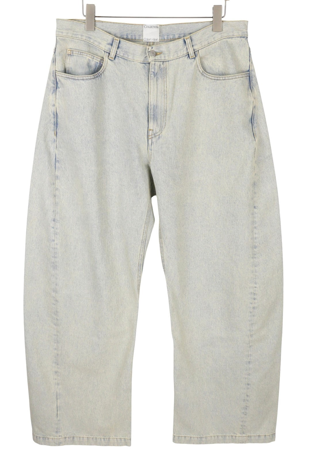 CALVIN KLEIN COLLECTION Men Jeans W36/L32 Blue Faded Relaxed Wide Leg RRP750