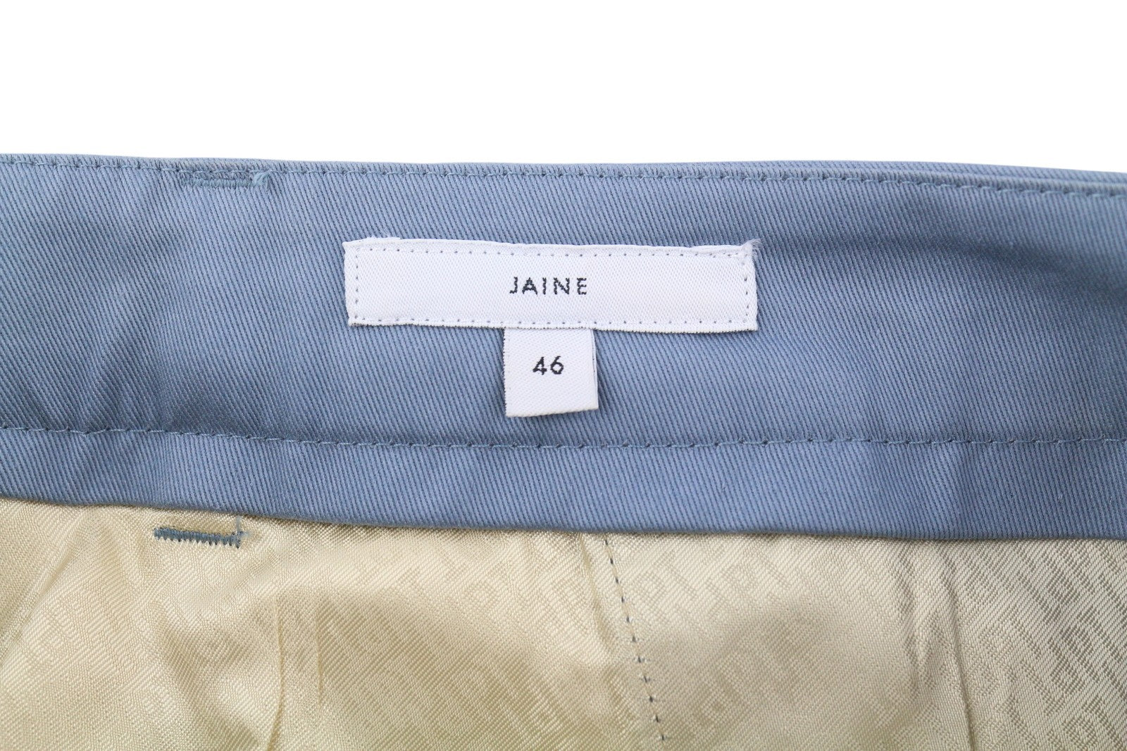 PT TORINO Jaine Women Trousers 46 W33 Blue Bootcut Zip Ankle Length RRP249