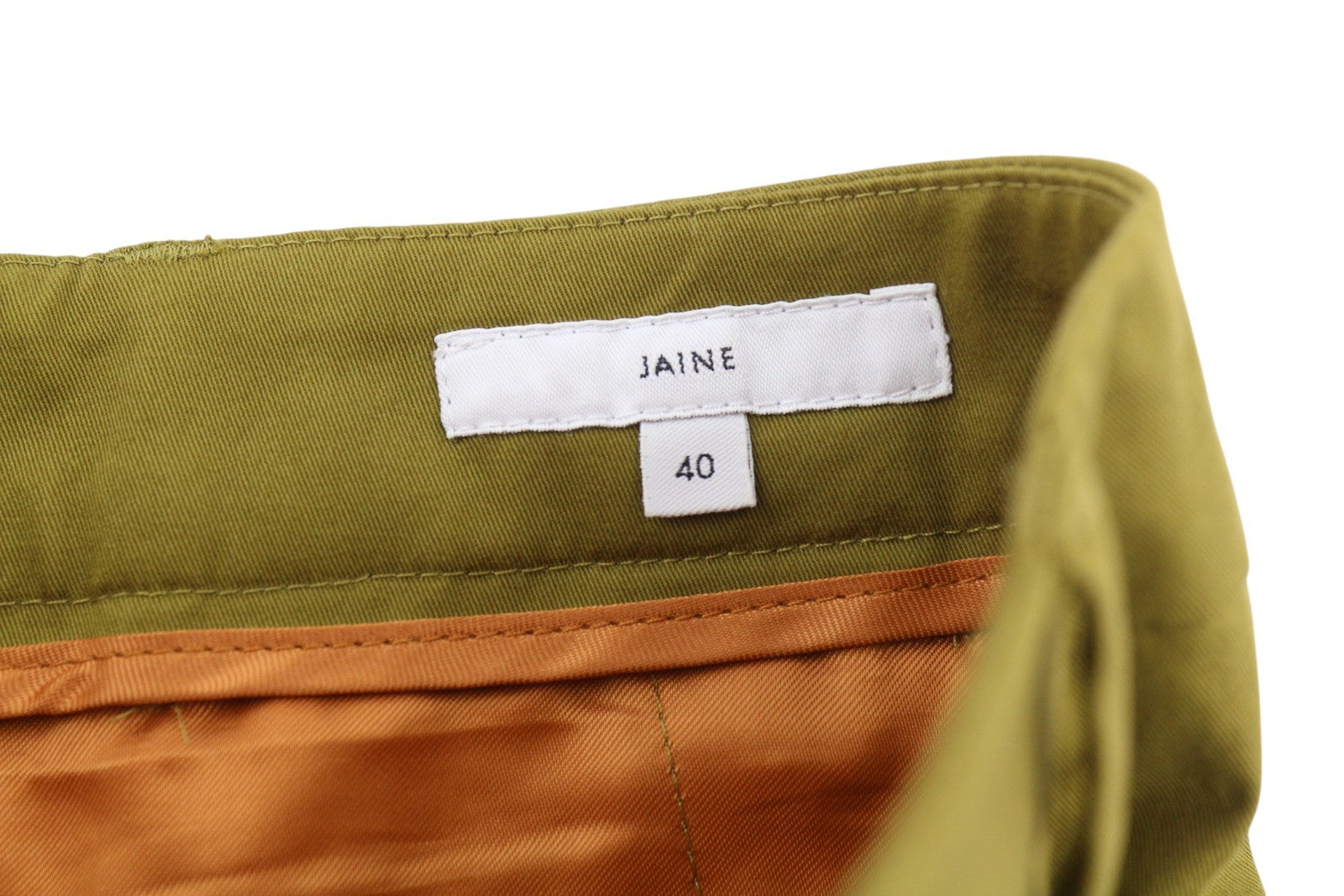 PT TORINO Jaine Women Trousers 40 W29 Green Bootcut Zip Fly Ankle RRP249