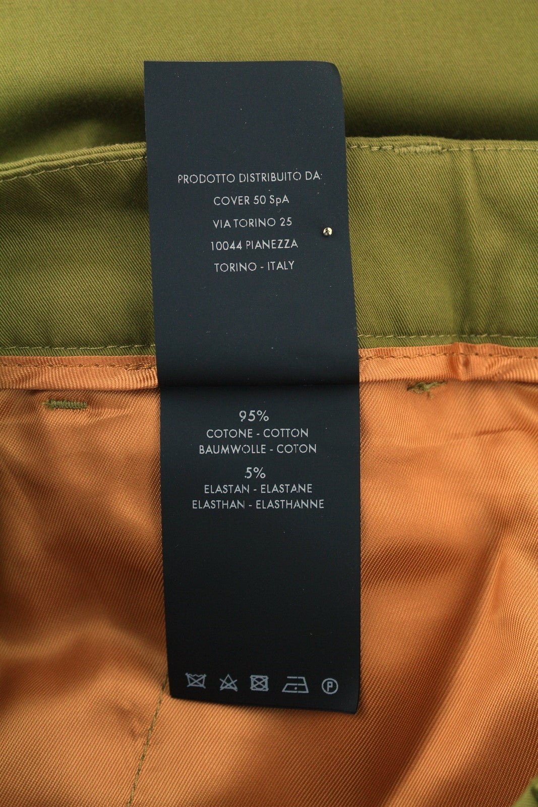 PT TORINO Jaine Women Trousers 40 W29 Green Bootcut Zip Fly Ankle RRP249