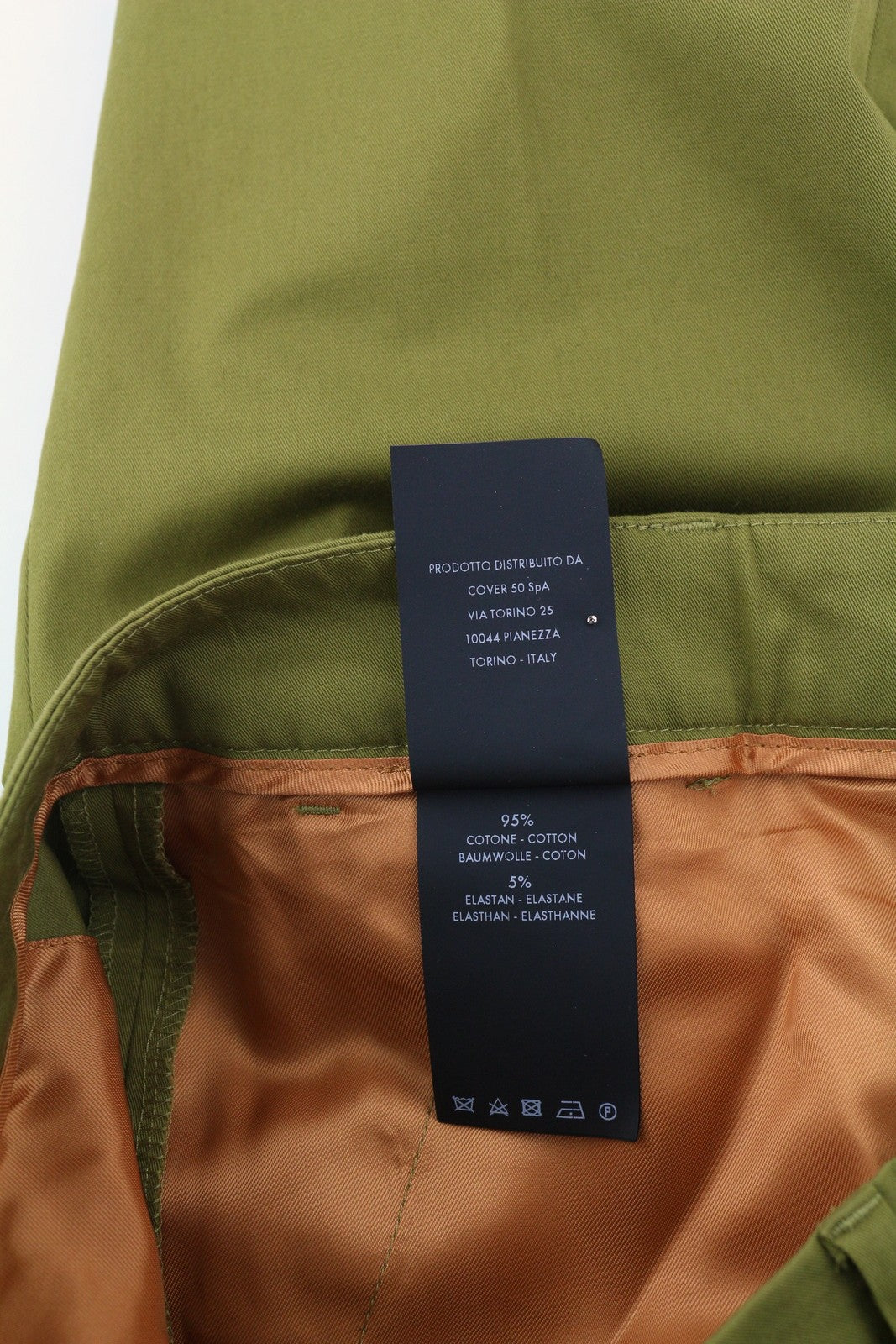 PT TORINO Jaine Women Trousers 40 W29 Green Bootcut Zip Fly Ankle RRP249