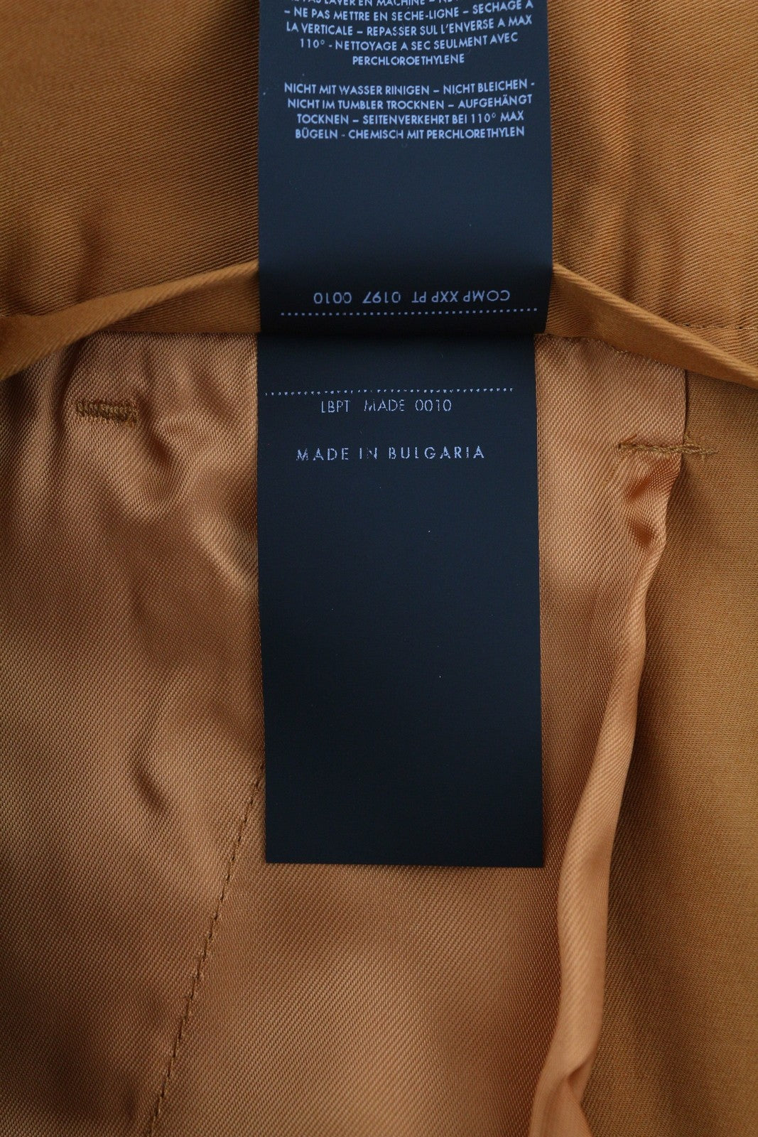 PT TORINO Gio Women's Trousers 42  W31 Brown Slim Chino Turn-Up Ankle RRP240