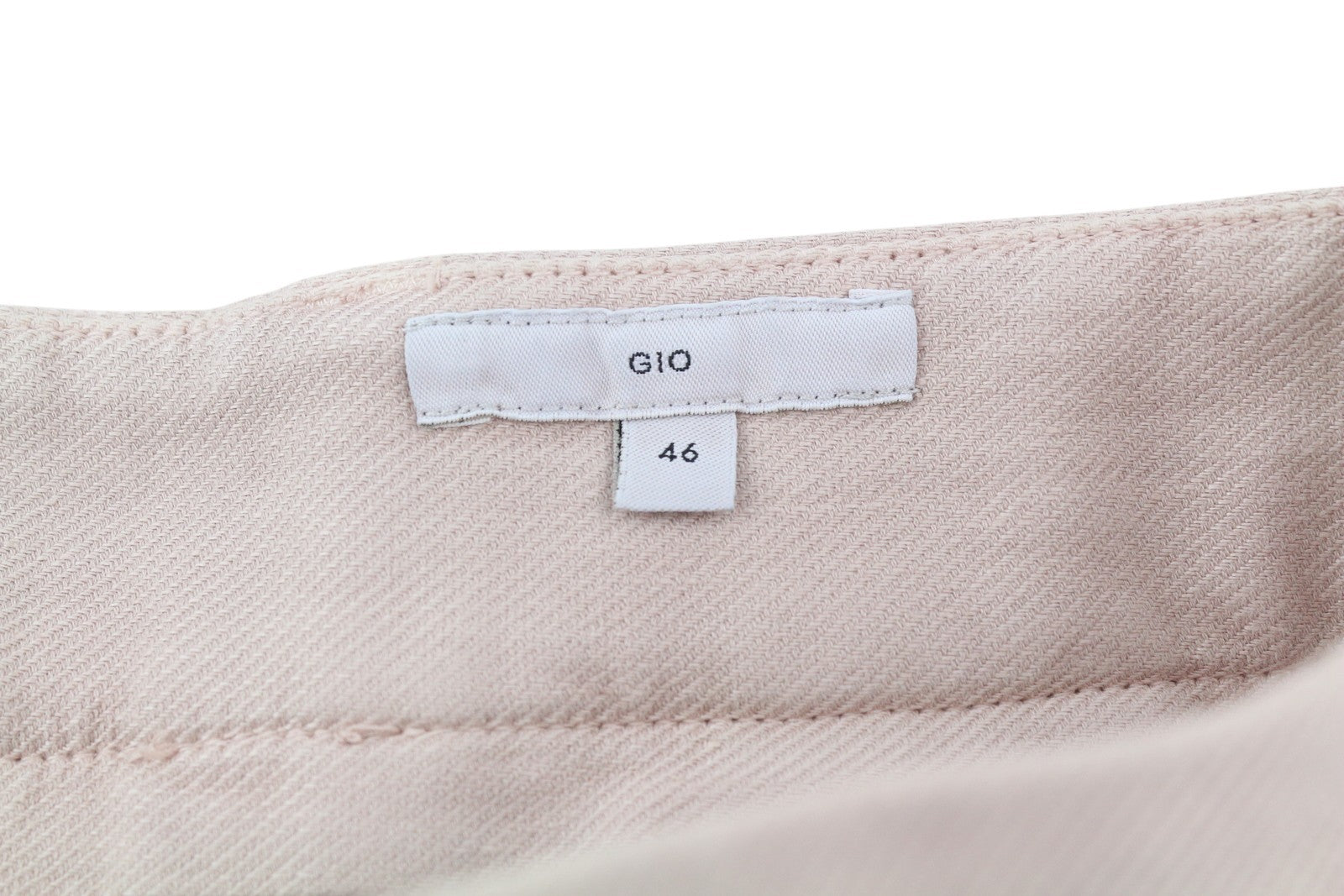PT TORINO Gio Women's Trousers 46 W33 Pink Slim Linen Blend Rolled Hem RRP240