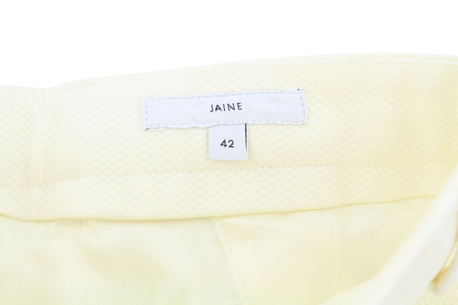 PT TORINO Jaine Women's Trousers 42 W30 Off White Bootcut Zip Ankle Fit RRP249