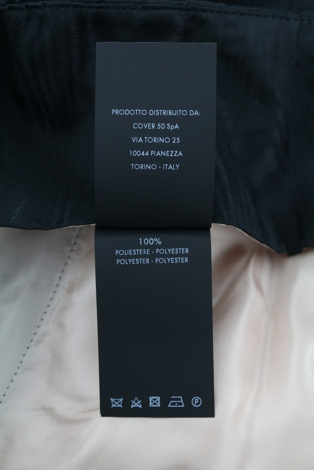 PT TORINO Mirna Women's Trousers 44 W31 Black Regular Fit Patterned Style