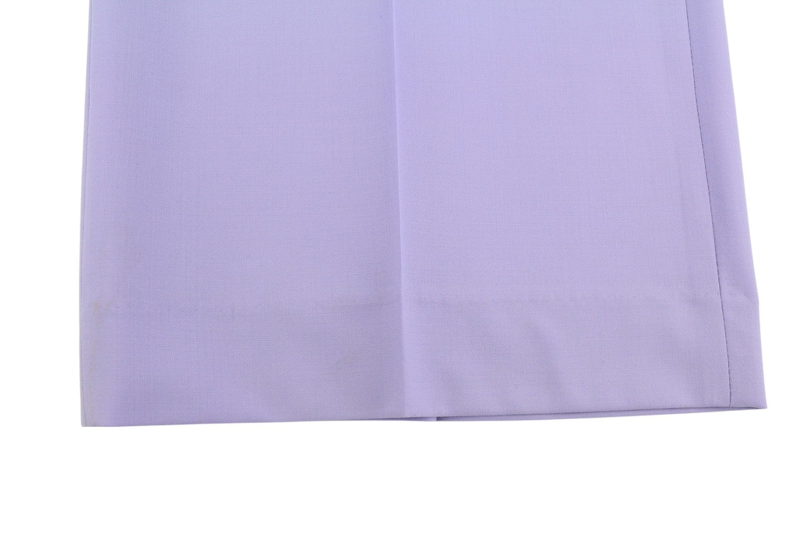 PT TORINO Isabel Women's Trousers 40 W26 Violet Wool Blend Fleece Flare RRP350