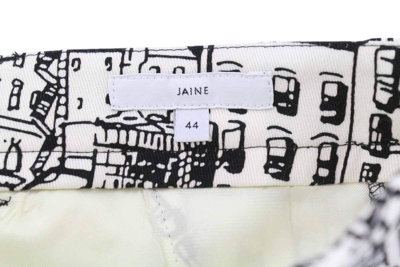 PT TORINO Jaine Women's Trousers 44 W31 City Printed Bootcut Cropped RRP249