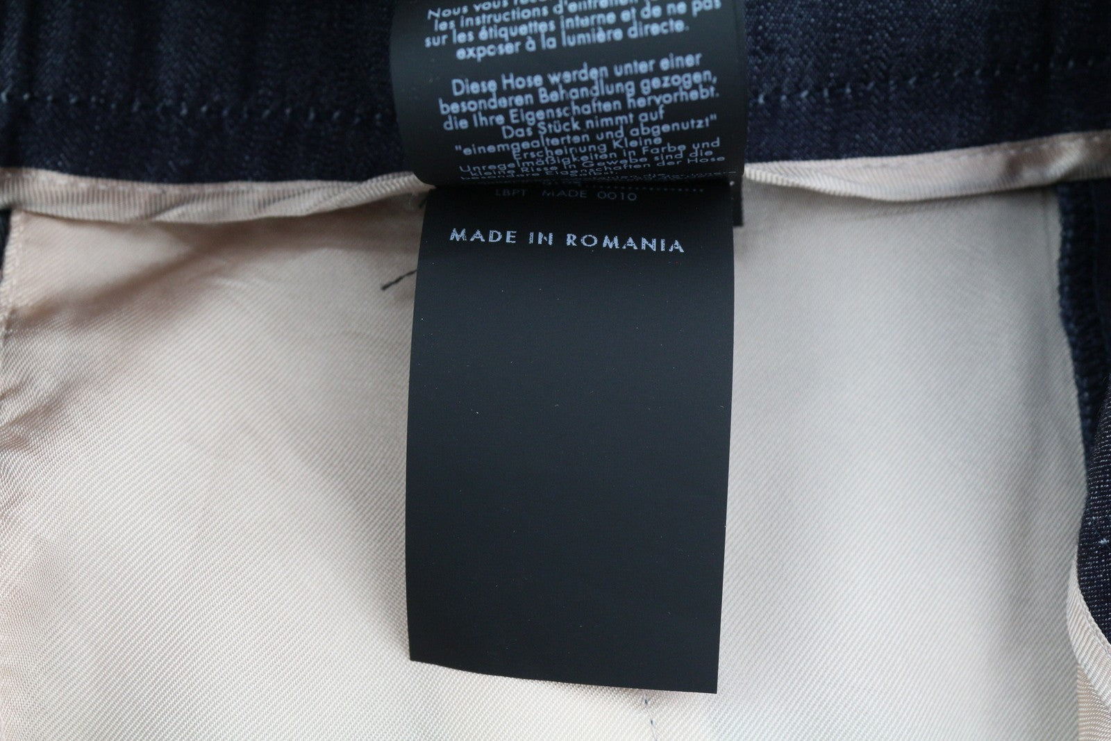 PT TORINO Matilde Women's Trousers 44 W30 Blue Denim Look High Waist Flare