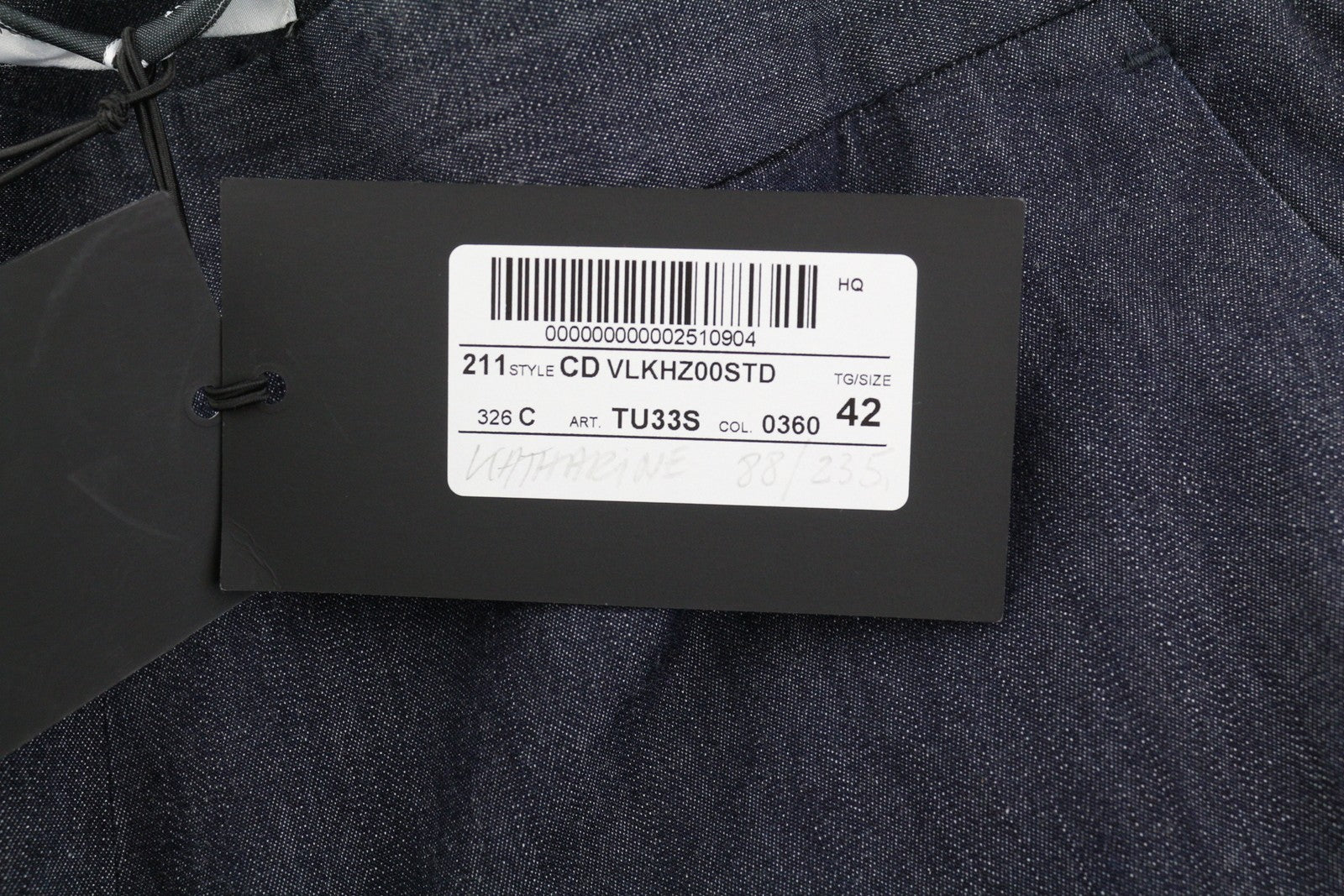 PT TORINO Katharine Women's Trousers 42 W30 Blue Denim Look High Waist Flare