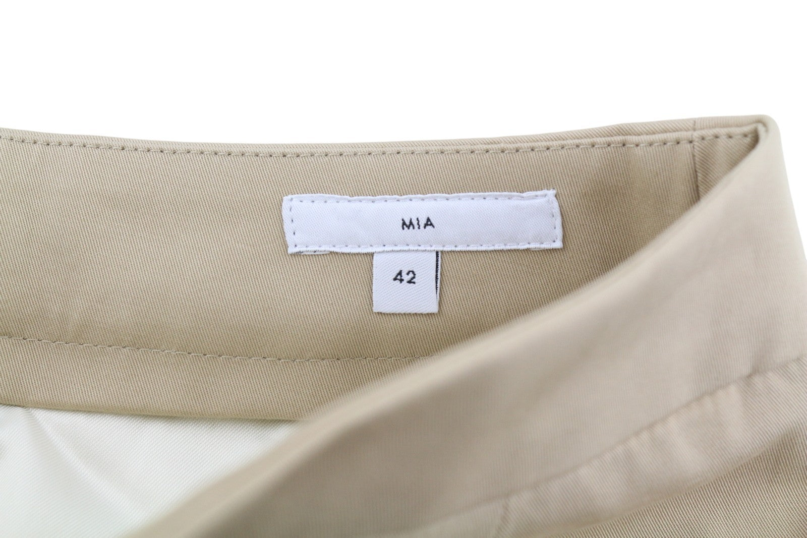 PT TORINO Mia Women's Trousers 42 W28 White Floral Flared High Waist Ankle