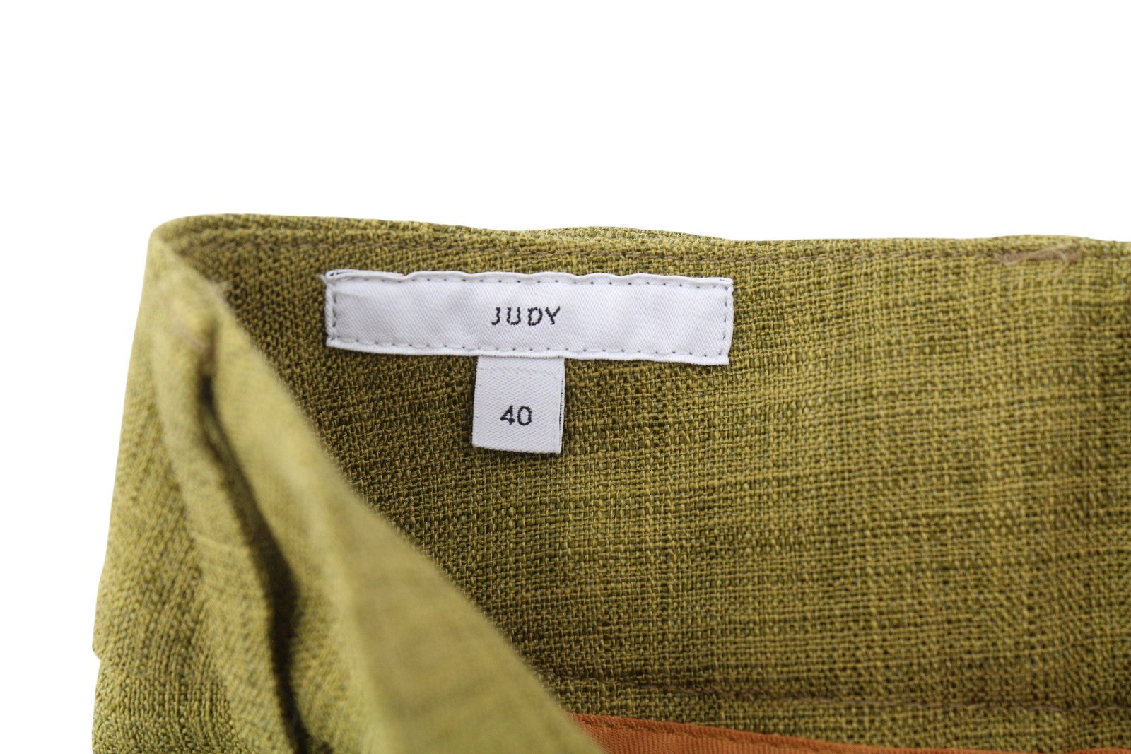 PT TORINO Judy Women's Trousers 40 W27 Green High Waist Pattern Flared