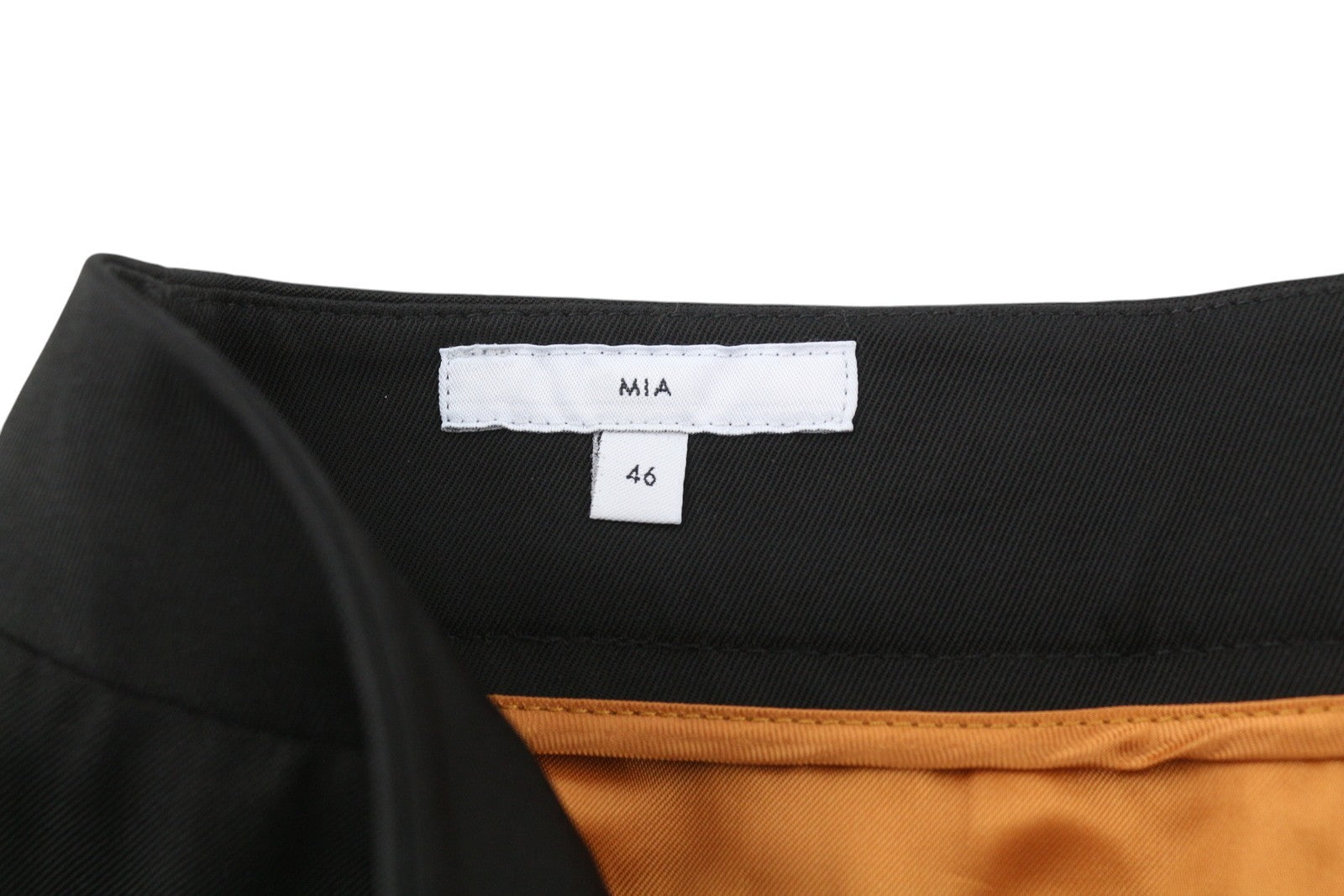 PT TORINO Mia Women's Trousers 46 W30 Black Flared High Waist Zip Fly Pockets