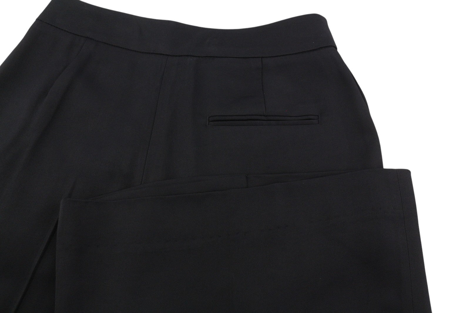 PT TORINO Mia Women's Trousers 38 W26 Black Flared Zip Fly High Waist Fit