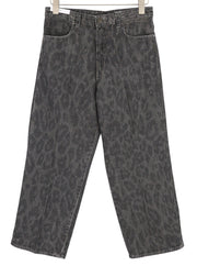 PT TORINO Tracy Women's Jeans W29 Grey Straight Washed Cropped Fit