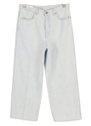 PT TORINO Tracy Women's Jeans W28 Blue Straight Zip Fly Cropped Denim