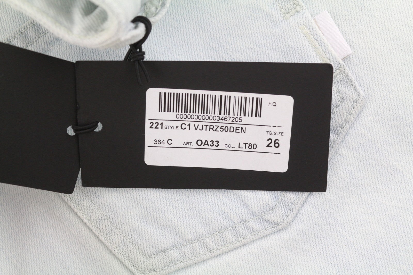 PT TORINO Tracy Women's Jeans W26 Blue Straight Fit Zip Fly Cropped