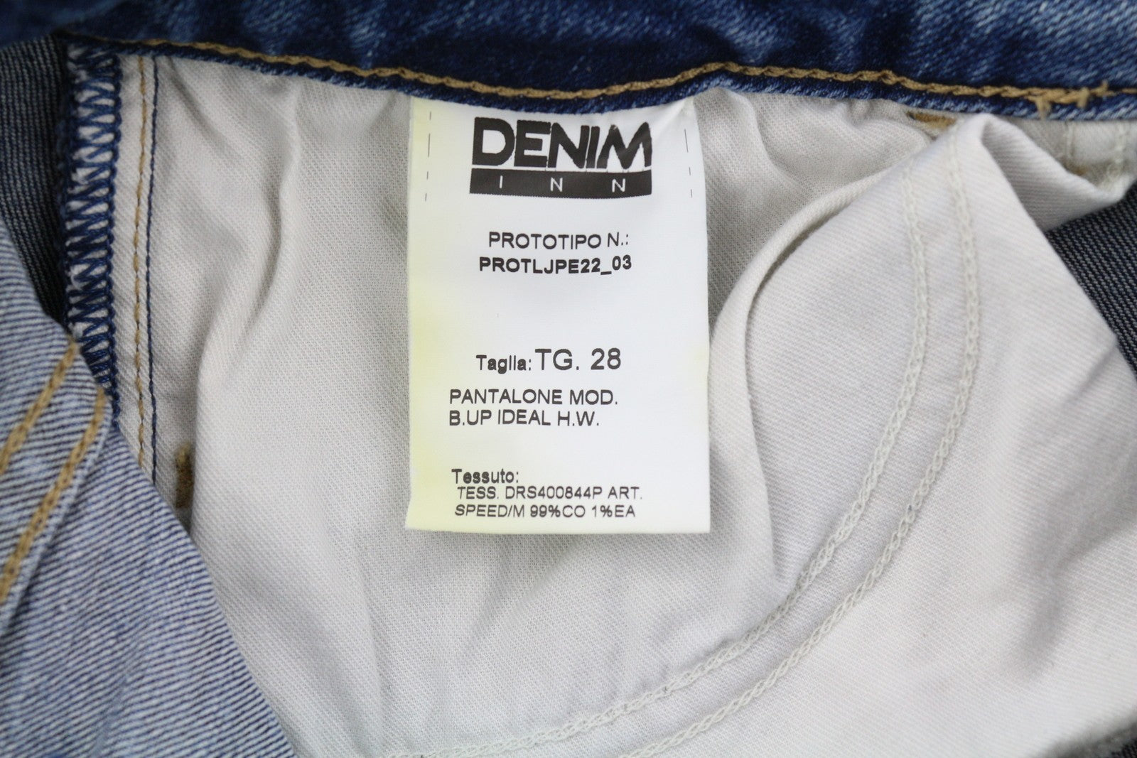 LIU JO Ideal Women's Jeans W28 Blue Rhinestone Distressed Skinny Fit