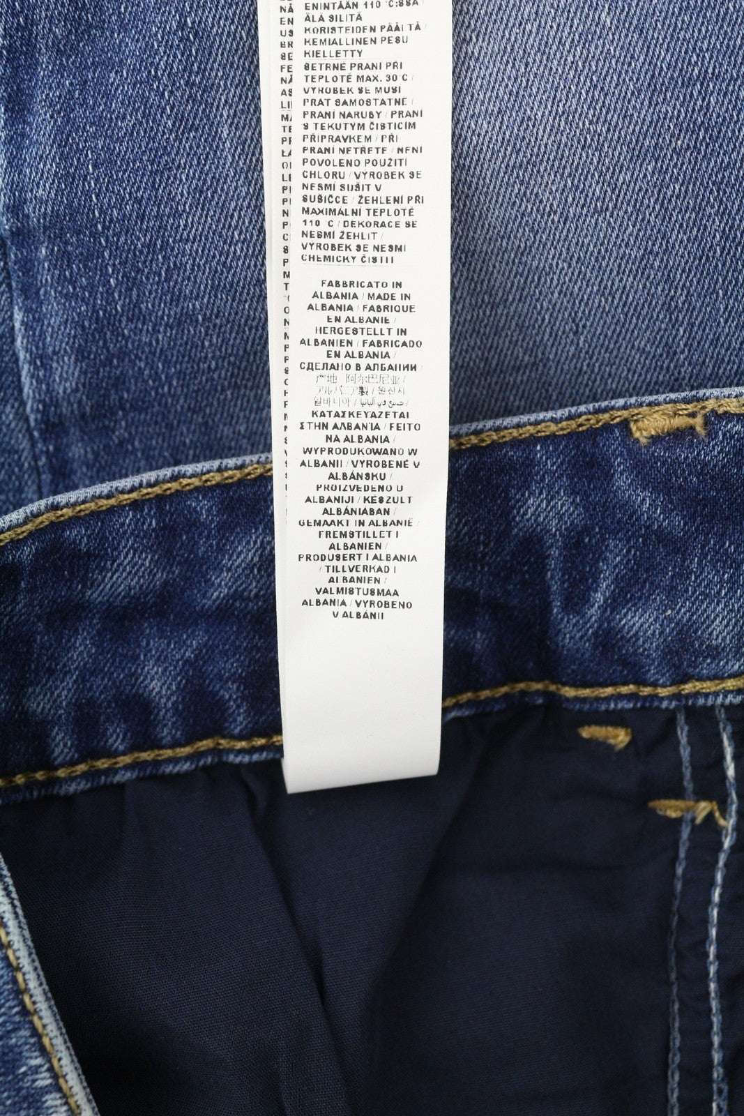 LIU JO Women's Jeans W26 Blue Washed Skinny High Waist Ankle Fit