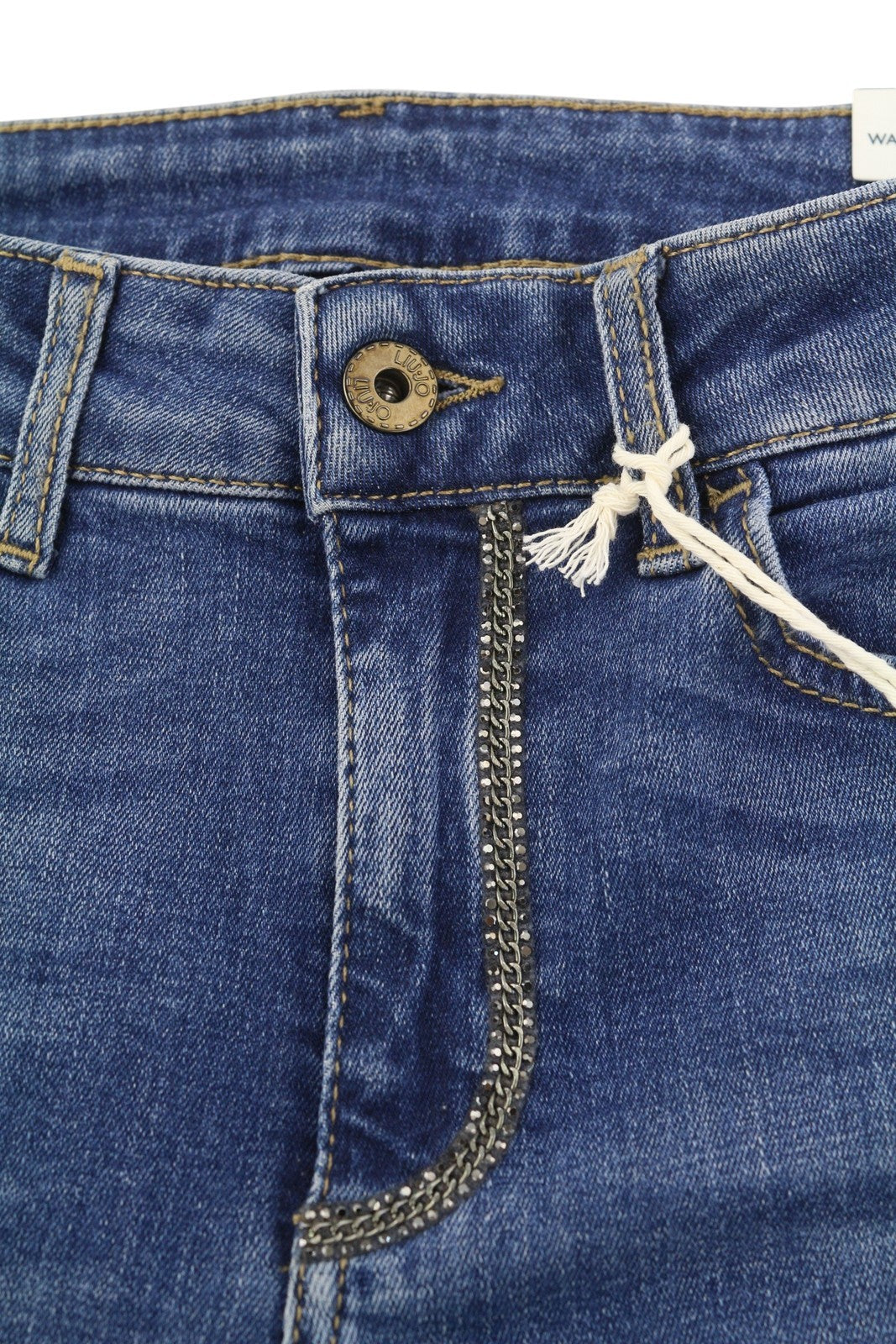 LIU JO Ideal Women's Jeans W28 L28 Blue Skinny High Waist Bottom Up Fit