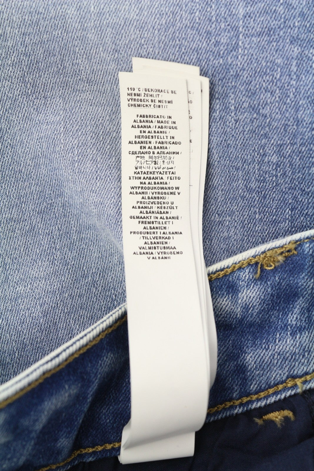 LIU JO Women's Jeans W28 Blue Skinny Washed High Waist Zip Fly Pockets