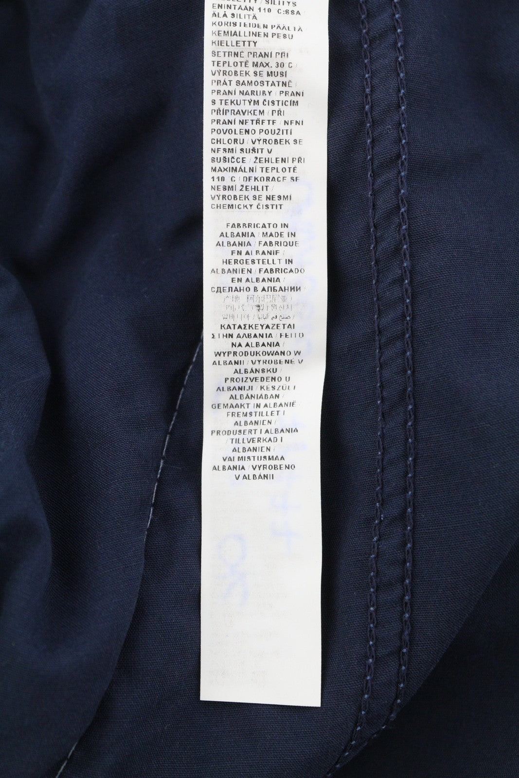 LIU JO Women's Jeans W30 Blue Chino Style High Waist Straight Zip Fly