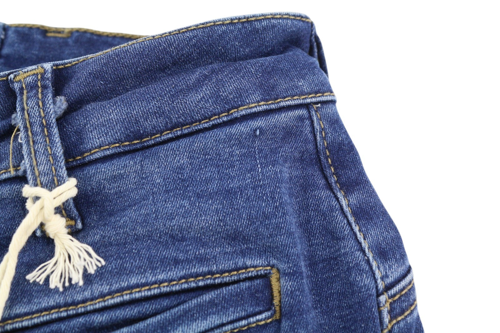 LIU JO Women's Jeans W28 Blue Flared Fit High Waist Zip Fly Logo