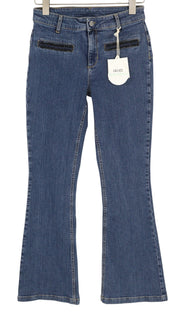 LIU JO Beat Friendly Women's Jeans W28 Blue Denim Bootcut Zip Fly