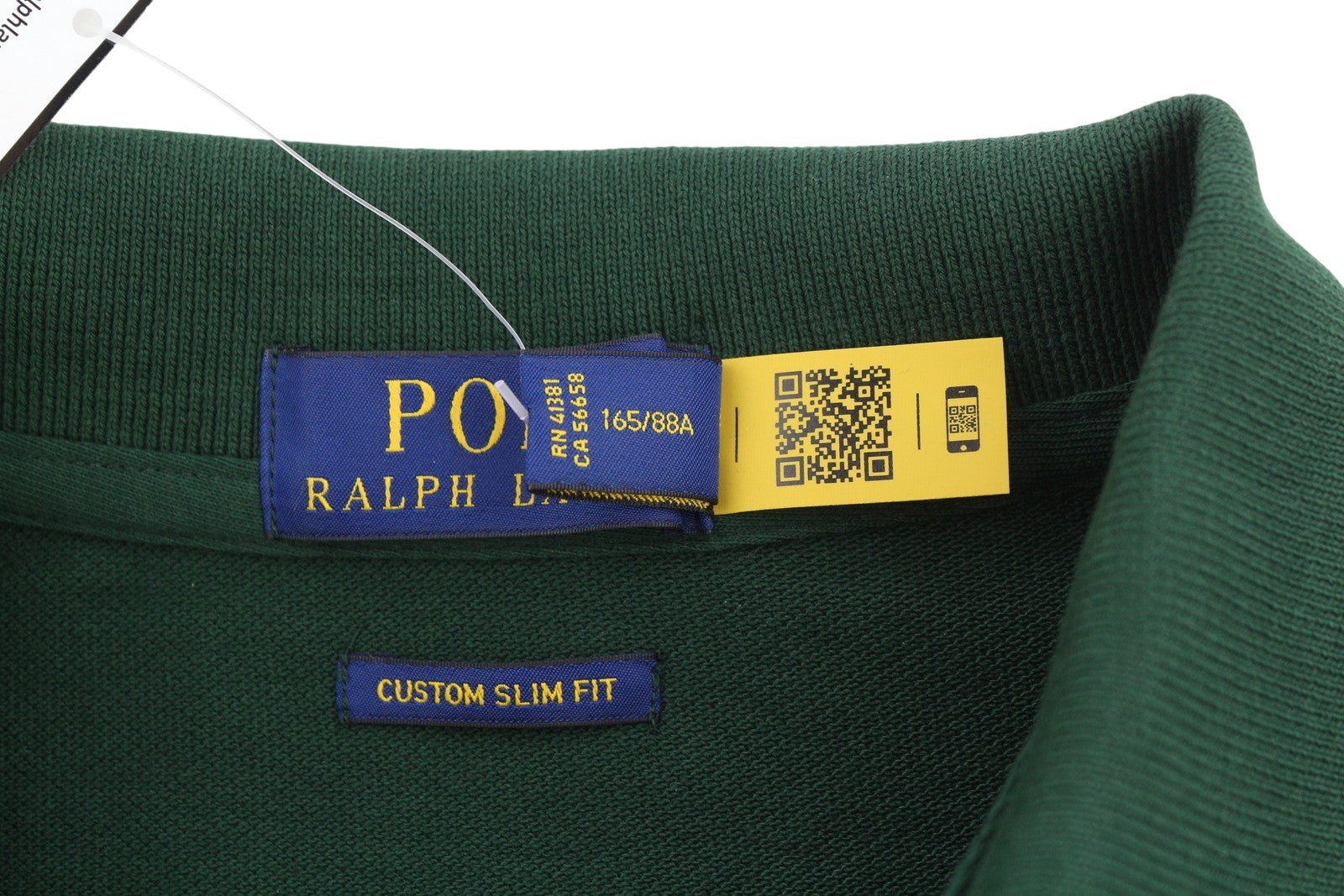 RALPH LAUREN Custom Slim Fit Men Polos XS Green Embroidered Logo Short Sleeved