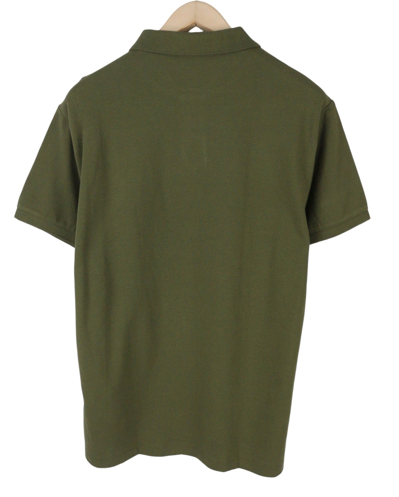 RALPH LAUREN Slim Fit Men Polos XL Dark Green Embroidered Logo Short Sleeve