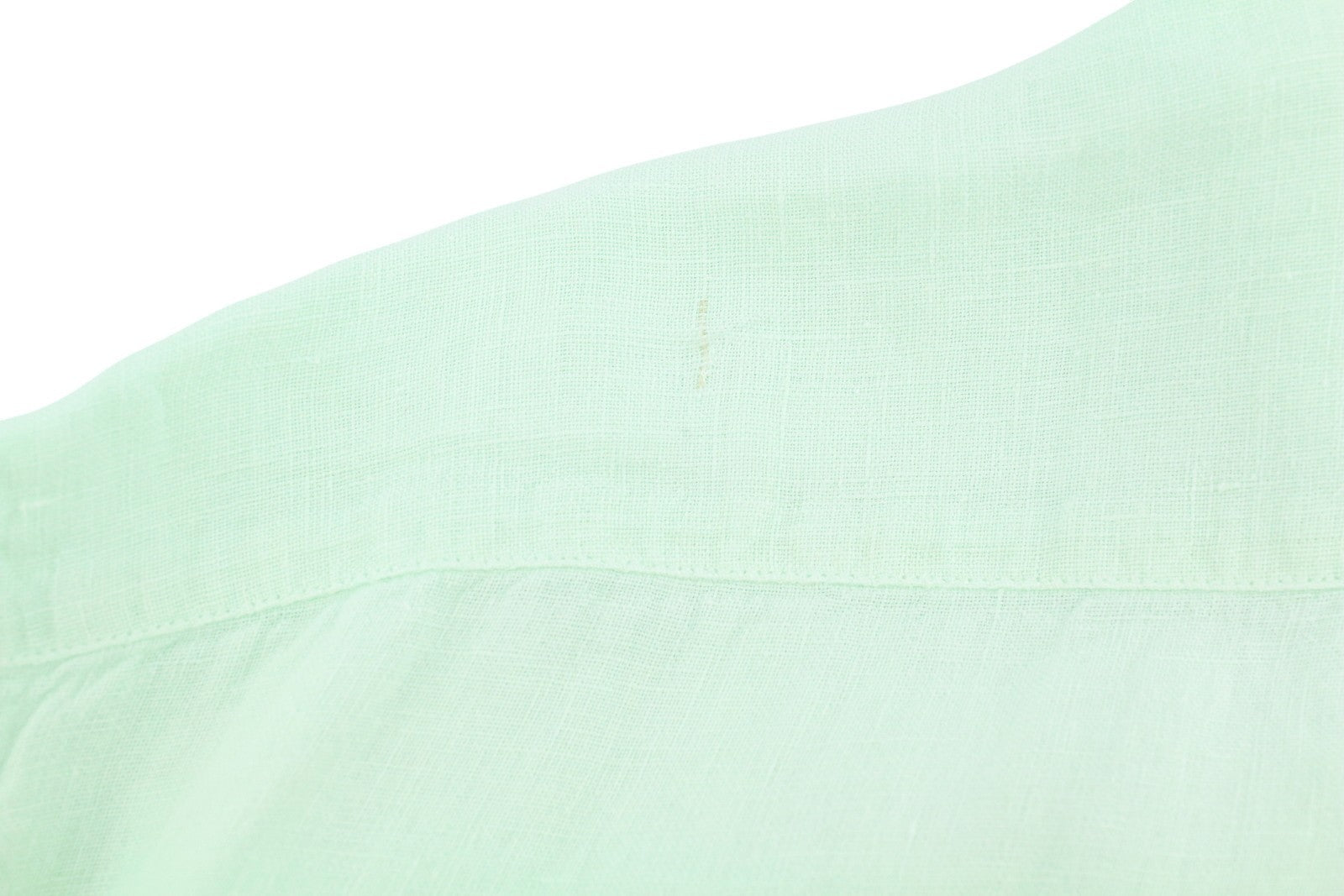 GANT Gmt Dyed Linen Slim Men Shirt 2XL Bay Green Button-Down Short Sleeve RRP150